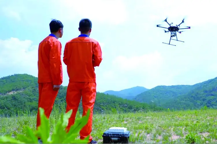 鸠江无人机倾斜摄影巡检拍摄